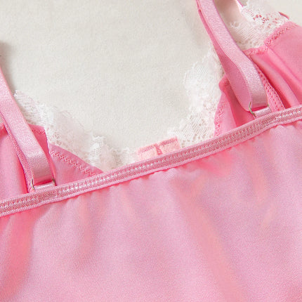 Women Transparent Bra And Panty Garter Underwear Set Hot Erotic Sexy Costumes Underwear Open Bra Thong Sexy Lingerie Sets
