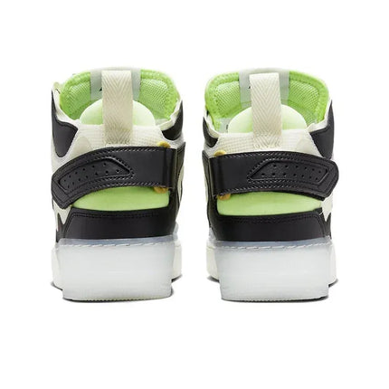 Nike Air Force 1 Skate Shoes Men's Mid-top Black/Green DQ1872-100