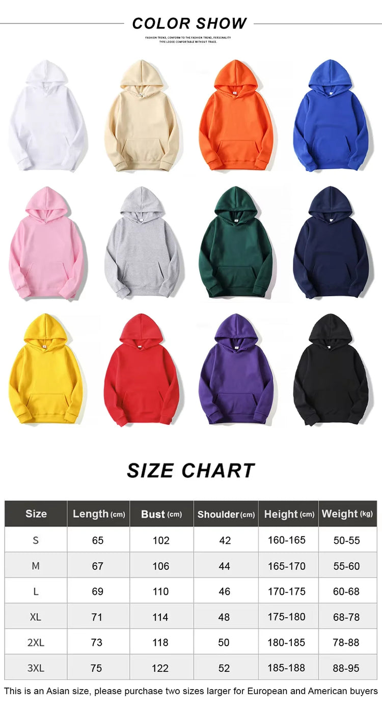 2026 Blue Rose Double Sided Print Hoodie Unisex Long Sleeve Pullover Casual Floral Streetwear Autumn Winter Hooded Sweatshirt