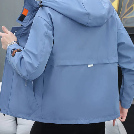 Men's Autumn/Winter Jackets New Arrived Trendy Brand Couple Jacket Men's Women's Handsome Casual Hooded Work Jacket Coat
