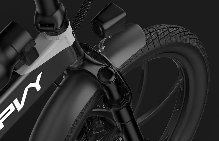 Bicicletta Elettrica Pieghevole PVY Z20 MAX con Sensore di Coppia, Doppia Batteria per Pendolarismo Urbano, E-bike a Pedalata Assistita con Autonomia di 25.6Ah