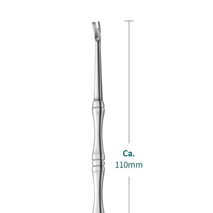 High Quality Cuticle Remover Dead Skin Pusher Surgical Grade Stainless Steel Nail Art Manicure Tool Scraper Nail Cleaner Trimmer
