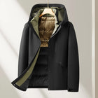 Oversized Men's 90% White Duck Down Jackets Winter Outdoor Windproof Warm Hooded Puffer Coat Loose Thicken Padded Parka Clothing