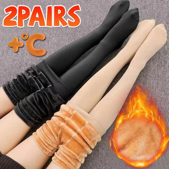 Winter Thermal Thicken Leggings Super Thick High Stretch Lambwool Leggings Fleece Lined Tights Sexy Skinny Fitness Woman Pants PlatiNum