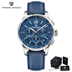 Orologio al Quarzo da Uomo Pagani Design VK63, 41MM, Vetro Zaffiro, Impermeabile 10 Bar, Sportivo, Reloj Hombre