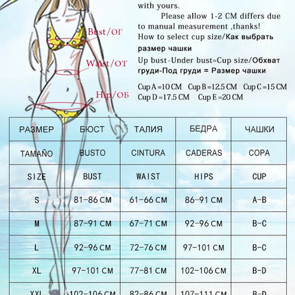Miyouj Nuovi Bikini Stampati Costumi da bagno Donna Costume da bagno sexy Fasciatura Bikini Set 2024 Beachwear String Costumi da bagno Micro Biquinis platinumshop
