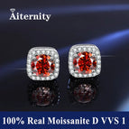FB Silver - Red / 0.5ct(5mm)x 2pcs-box