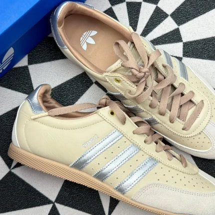 adidas originals JAPAN Sneakers stile trainer, retrò, a profilo basso, casual, vintage, per uomo e donna, beige, KJ3961