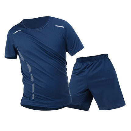 Tuta sportiva da uomo ad asciugatura rapida 1/2/4 pezzi T-shirt casual traspirante a maniche corte Tasca Pantaloncini versatili per adolescenti da indossare platinumshop