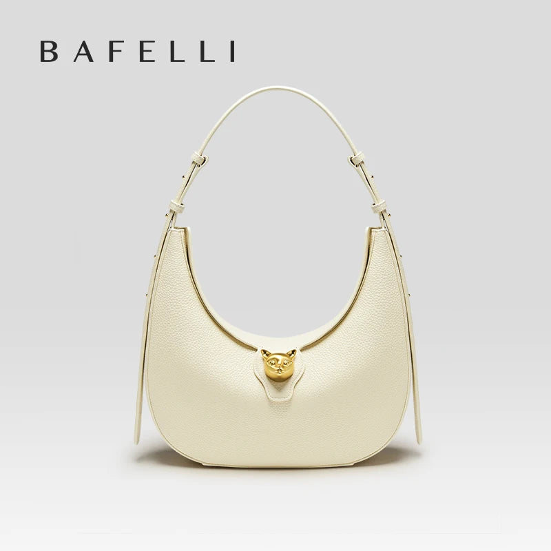BAFELLI 2025 NUOVA BORSA DA DONNA CAT SERIE IN GENUINO IN PELLE MARCA DI Lusso FASHION STILE RETRO Spalla HOBOS FLAP BORSE FEMALE
