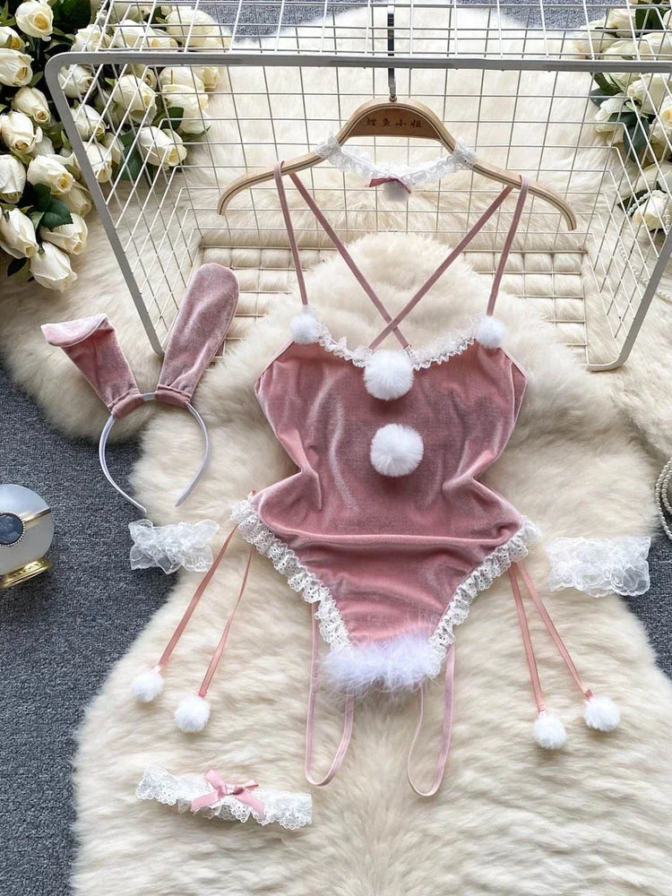 Tornova Sexy Uniform Lingerie Set Women's Underwear Sexy Lingerie Outfit Bra Sexy Set Lingerie Exotic Play Uniform Underwear Set