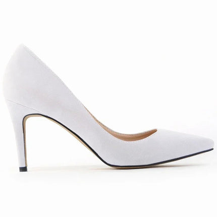 Tacchi alti Décolleté classici Tacchi a spillo da donna Punta ponited sexy Moda Ufficio Festa Matrimonio rosso Comfort femminile Scarpe da festa da donna platinumshop