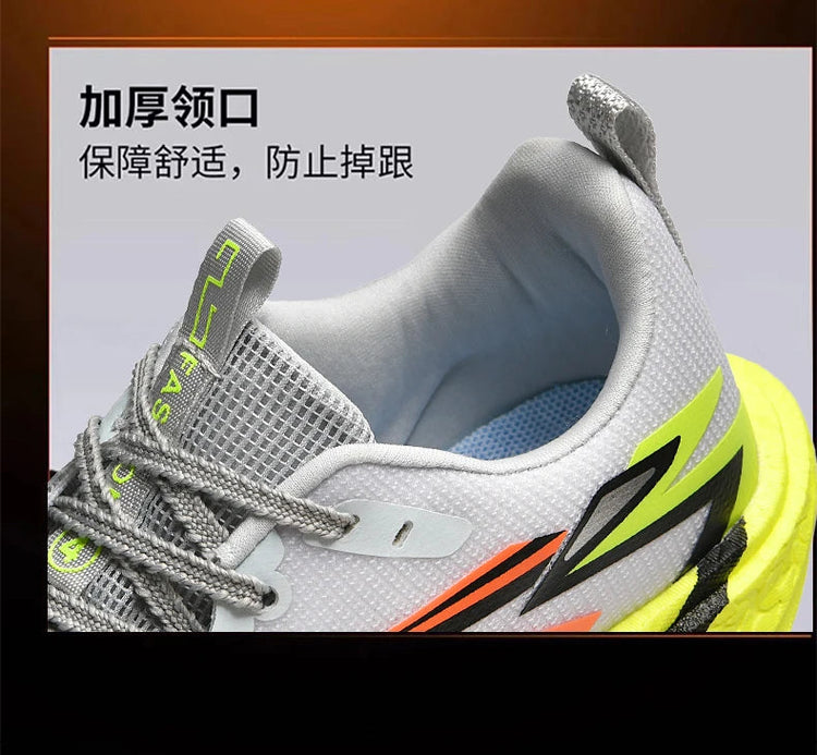 2026 NEW Men Sports Running Shoes Off Marathon Breathable Light Comfortable Women Athletic Sneakers Jogging Tenis Air Cushion PlatiNum