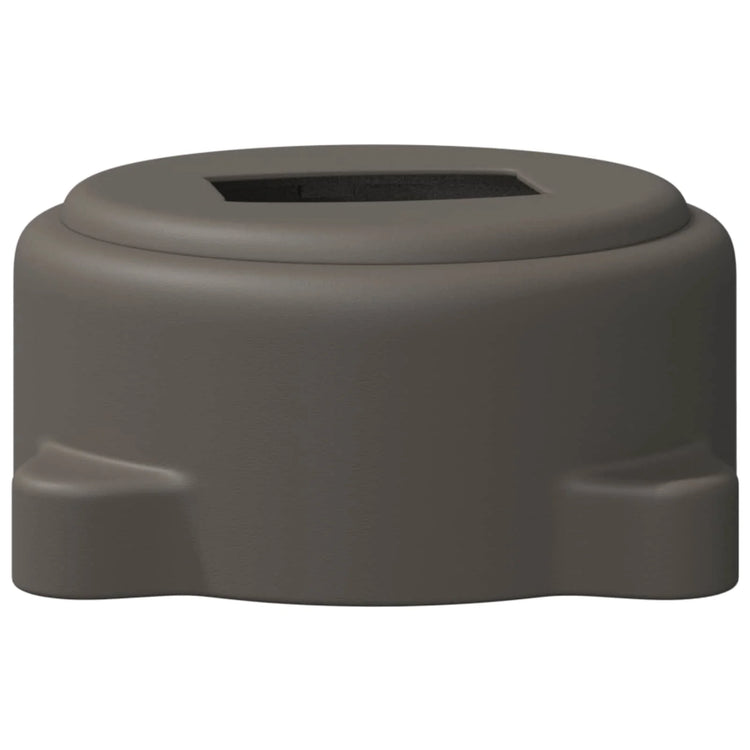 Supporto per Ombrellone Argento 23x14x6 cm Base per Ombrellone da Tavolo da Giardino Spiaggia con Base Appesantita