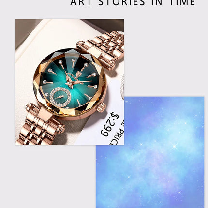 POEDAGAR Orologi al quarzo da donna eleganti di lusso Orologio impermeabile in acciaio inossidabile per donna Orologio da polso da donna alla moda casual reloj platinumshop