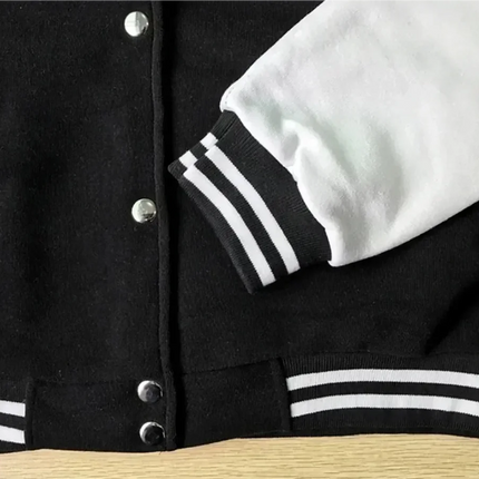 American Men's Personalized Baseball Jersey Autumn and Winter Out Sports Jogging Jacket Korean Fashion Casual Couple Jacket