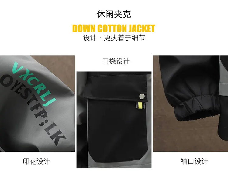 Autumn new style Fashion Trend Hooded Jacket spring Men's Casual Comfort Fleece High Quality Coat male full size M-4XL