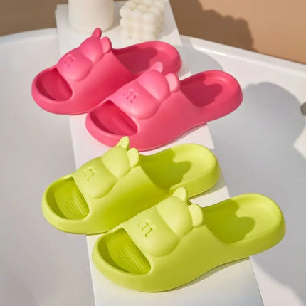 Pantofole estive nuove 2025 per la casa delle donne, casa antiscivolo e odorosa in EVA, bagno interno, doccia, pantofole rinfrescanti