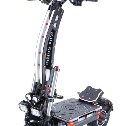 Halo Knight T107Max Scooter elettrico per adulti 14 pollici Off road Pneumatici E-Scooter per uomo 4000W 72V 50 AH Pieghevole City EScooter