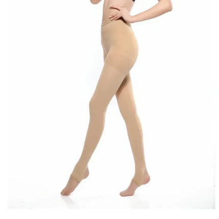 Collant a compressione medica 15-20 MmHg Calze di supporto graduate per infermieri Stecche per tibia Volo Viaggi Vene varicose