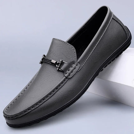 Scarpe da Uomo in Vera Pelle Taglia: 36-46 Mocassini Traspiranti Fatti a Mano per Business Casual e Guida