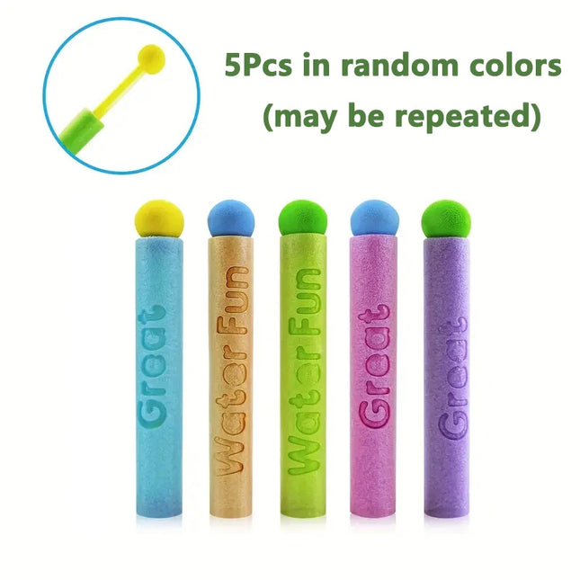 5/10 Pcs Water Gun for Kids Summer Foam Watergun Toys Water Squirter Soaker Blas