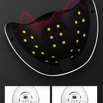 LIMEGIRL Professional Nail UV Lamp Manicure Nail Dryer Lamp LED for UV Gel Polish Drying LED UV Gel Nail Machine Smart Sensor USB Plug