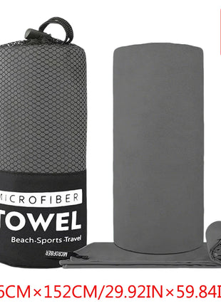 Asciugamano Sportivo ad Asciugatura Rapida Multifunzionale per Viaggi, Nuoto, Yoga, Ultra Morbido, Leggero, Super Assorbente in Microfibra per Palestra