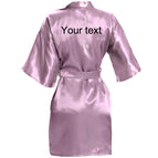 mauve robe / M