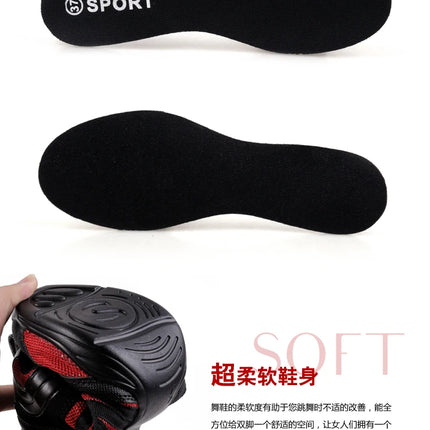 New Soft Outsole Breath Dance Shoes Women Sports Feature Dance Sneakers Jazz Hip Hop Shoes Woman Dancing Shoes Ladies Sneakers
