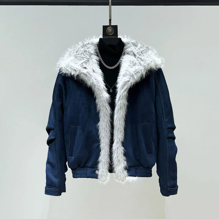 Mens Plain Casual Jacket Autumn Streetwear Fashion Daily Minimalist Loose Urban Youth City Boy Stitch Topstitching Outerwear