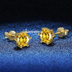 LZ Gold - Yellow / 1 ct (6.5mm) x 2 pcs-box