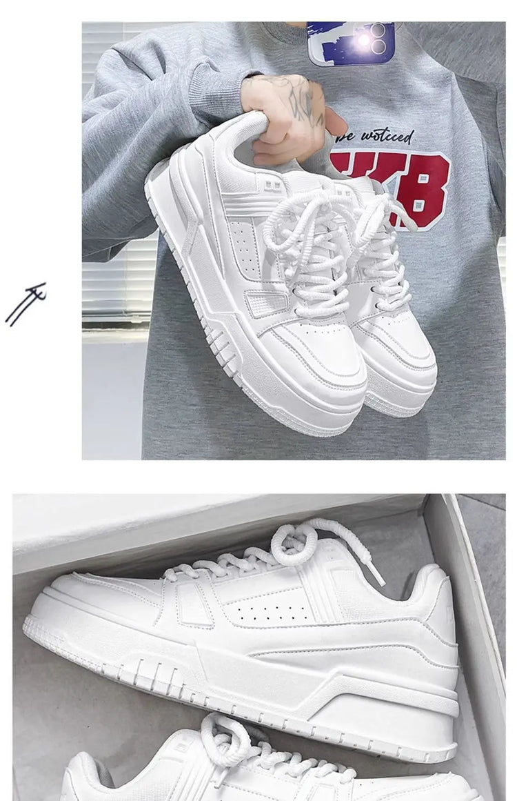 Men's Sneakers Jogging Shoes New Fashion Platform Shoes Men Outdoor Designer Trainers Beathable Running Sneakers Mens Tenis Shoe