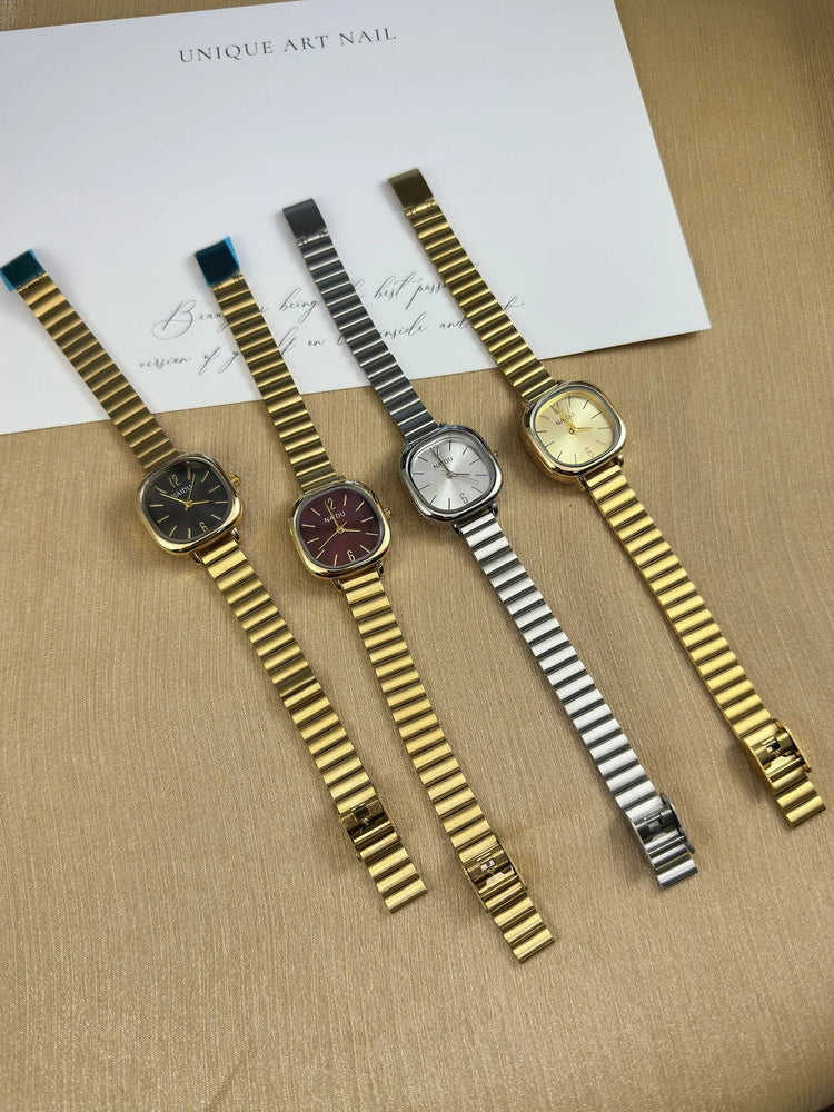 Orologio da donna di lusso cinturino regolabile in acciaio inossidabile orologi da polso al quarzo orologio da donna Dropshipping Reloj Mujer Relogio Feminino platinumshop