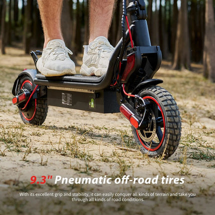 Scooter elettrico W8 Motore da 9,3 pollici 750W 48V14Ah Doppia sospensione 30-40 km Portata 40 km/h Velocità Pneumatici fuoristrada con APP E Scooter platinumshop