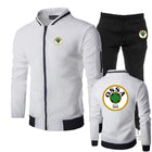 OSSA Logo Classic Retro Motorcycle 2025 Brand Men's Simple Style Sweatshirt Pullover Hoodies Suitable Sports Pants Suits PlatiNum