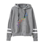Fashion Autumn And Winter Cat Print Hoodie Sweater Men And Women Pullover Casual Top