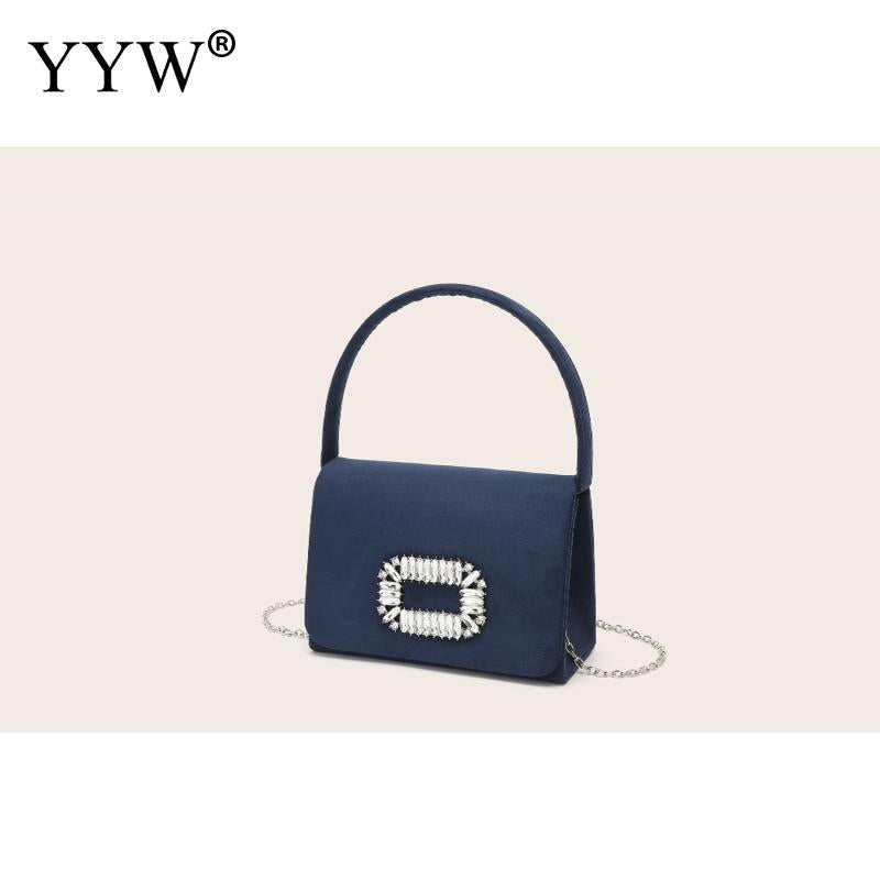 2023 nuove mini borse rosa per le donne pochette da sera per banchetti con catena borse casual in modalità piccola festa elegante Bgas in pelle PU