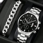 Orologio da uomo alla moda Orologio da polso al quarzo con calendario di lusso Orologi da lavoro Orologio da uomo Orologio da polso con cinturino maschile platinumshop