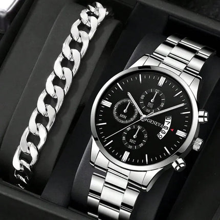 Orologio da uomo alla moda Orologio da polso al quarzo con calendario di lusso Orologi da lavoro Orologio da uomo Orologio da polso con cinturino maschile platinumshop