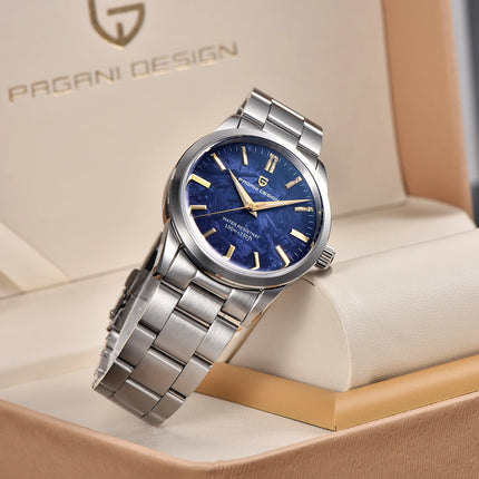 PAGANI DESIGN 2025 Nuovo Orologio da Uomo al Quarzo 40MM, Orologio di Lusso Ultra Sottile alla Moda per Uomo, Vetro Zaffiro AR, Orologio da Polso