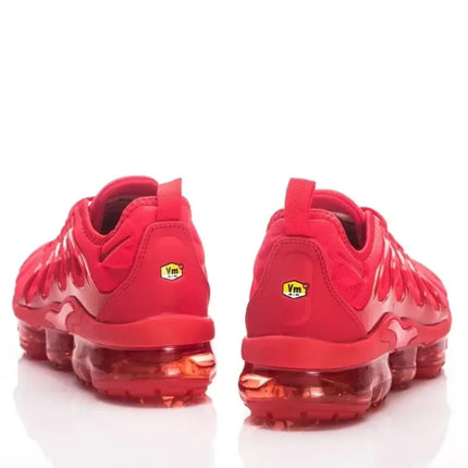 Nike Vapormax Plus TN Classic Red Air Cushion Men's and Women's Running Shoes Comfortable Lightweight Outdoor Sports Sneakers