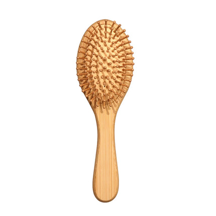 Bamboo Hairbrush Natural Wooden Anti-Static Brush Hair and Scalp Grooming Anti-Static Air Cushion Styling Tool Universal