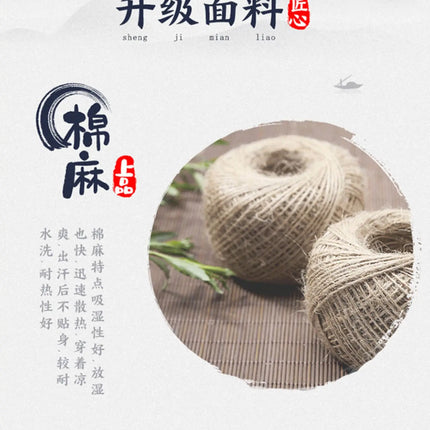 Camicie da uomo tradizionali Camicie da uomo in cotone e lino retrò stile cinese Camicette casual da uomo Kung Fu Tai Chi Tang da meditazione Zen