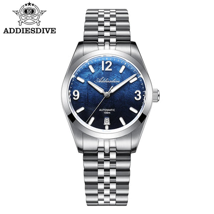 ADDIESDIVE 2026 New Watch 39mm AD2547 Luxury Sapphire Automatic Watch Men Mechanical 8215 BGW9 Luminous 100m Diving Waterproof