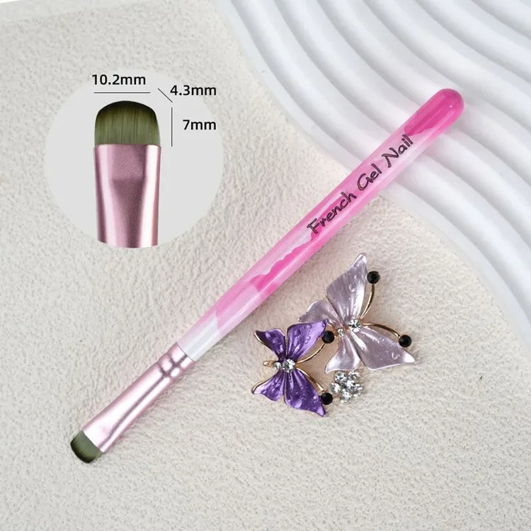 8 Styles Multi Color Gel Nail Art Brushes Professional Painting Tools For Gel Nail Extension Acrylic Nails Builder Nail Accessories 2027