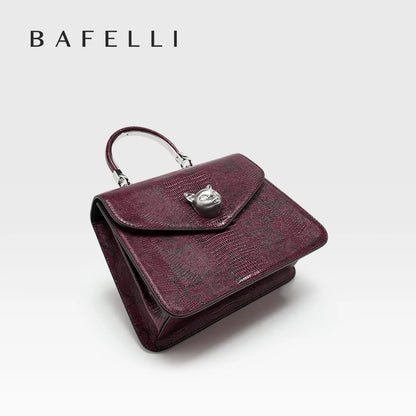 2025 BAFELLI CAT NUOVA MODA DA DONNA SACCHETTO DA DONNA STYLISH BUSINESS FEMMINA IN PELLE MARCA di Lusso CASUAL OL FLORAL VINEA BORETTO