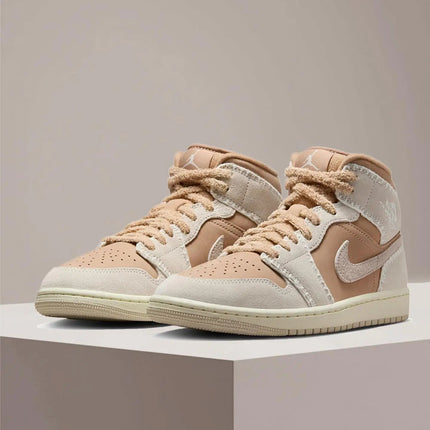 Nike Jordan 1 Retro High-Top Sneakers da basket traspiranti, antiscivolo e durevoli, stile unisex HV4269-200 platinumshop