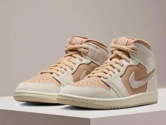 Nike Jordan 1 Retro High-Top Sneakers da basket traspiranti, antiscivolo e durevoli, stile unisex HV4269-200 platinumshop