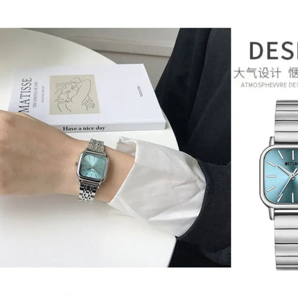 Orologio da donna di lusso Orologio da polso al quarzo da donna con cintura in acciaio alla moda delle migliori marche Montre Femme Bellissimi regali Orologi da donna di lusso platinumshop